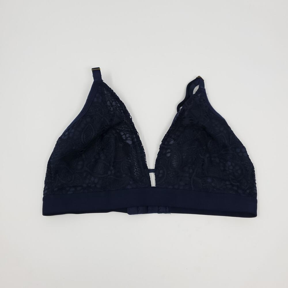 Lively The Palm Lace Busty Bralette in Navy Size 1